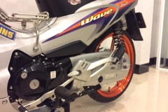 Wave 125 độ của miền biên giới với 6 năm 1 chặn đường 1 đam mê