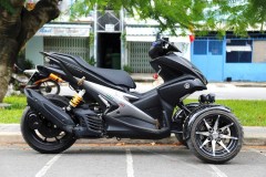 Yamaha NVX 155 độ 3 bánh cực độc tại Sài Gòn giá 45 triệu đồng