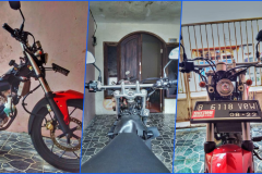 Cận cảnh Winner 150 độ độc và phá cách của biker nuớc bạn