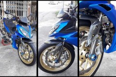 Chiêm ngưỡng X1r độ phá cách với dàn chân PKL của nước bạn