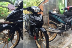 Exciter 135 độ ấn tượng với phong cách hài hòa pha trộn nhiều màu sắc