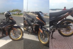 Exciter 135 độ mãn nhãn với dàn chân nhỏ đầy ấn tượng