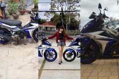 Exciter 135 độ X1r gấu nhất bờ biển Nha Trang