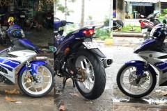 Exciter 150 độ cực chất với dàn chân PKL đầy hầm hố