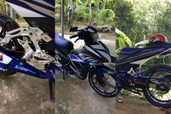 Exciter 150 độ hài hòa với dàn đồ chơi đầy tinh tế