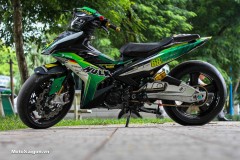Exciter The Hulk độ khủng nhất miền Bắc với mâm Rotobox gắp BMW S1000RR
