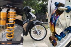 Future 125 Fi độ siêu ngầu với các món đồ chơi còn đắt hơn mua xe mới