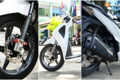 Honda SH 150 độ ấn tượng với màn lột xác trong phiên bản SH 300i