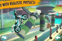 [iOS] Gravity Rider: Power Run - Game miễn phí thử thách tính kiên nhẫn với lối chơi cực khó chịu