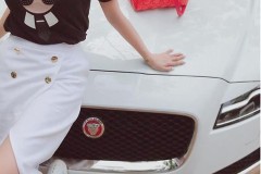 Jaguar XF đại gia Minh Nhựa mua tặng vợ ra biển số trắng đúng ngày 20/10