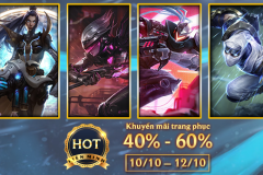 Khuyến mãi trang phục từ 10/10 – 12/10