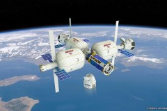 Một công ty tư nhân muốn xây dựng trạm không gian bay quanh Mặt trăng