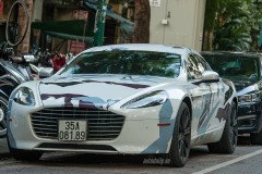 “Nữ Hoàng” Aston Martin Rapide S màu bò sữa của đại gia Ninh Bình