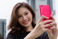 OPPO F5 bất ngờ xuất hiện trên tay thí sinh Hoa hậu hoàn vũ và MV Noo Phước Thịnh