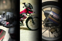 Raider 150 độ cứng cáp với dàn chân đầy tính thương hiệu