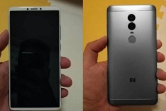 Redmi 5 Plus màn hình tràn cạnh, camera kép, giá 2.8 triệu lộ hình ảnh