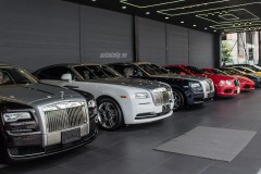 Showroom bán siêu xe có tổng giá trị hơn 100 tỷ tại Sài Gòn