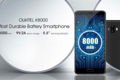 Smartphone pin khủng 8.000 mAh, camera kép, màn hình AMOLED sắp ra mắt
