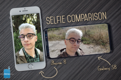 So sánh camera trước của iPhone 8 và Galaxy S8: điện thoại nào “tự sướng” tốt hơn