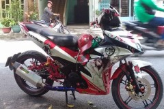 Exciter 150 độ - đầy ấn tượng với hơi thở mãnh thú giận dữ