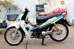 Honda Wave độ mang phong cách Repsol đậm chất thể thao