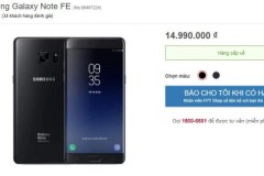 [HOT] Galaxy Note FE có giá bán và chuẩn bị lên kệ tại FPT Shop