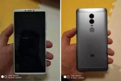 Redmi Note 5 màn hình tràn cạnh 18:9, camera kép lộ ảnh trên tay người dùng
