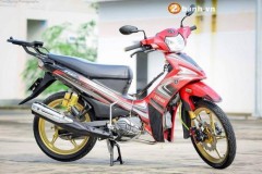 Sirius Fi độ Upside dow phá cách nhìn đỏ mắt của Biker Bạc Liêu