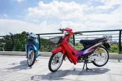 Wave 110 độ ấn tượng với nhiều đồ chơi hàng hiệu