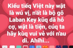 [Android] Mời zùq wử bộ cuyển dổi Tiếq Việt cên Laban Key