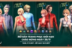 BnS: Tổng hợp hình ảnh các trang phục sự kiện đặc biệt 20/11 vừa ra mắt