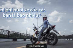 Chi phí nuôi một chiếc xe phân khối nhỏ mỗi tháng