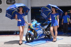 Những bóng hồng hút hồn trên đường đua MotoGP