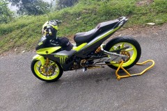 Exciter 150 độ với nhiều món đồ chơi cnc đầy thẩm mỹ và thể thao