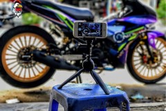 Exciter 150 độ sắc nét với dàn tem đấu và khối đồ chơi nhập khẩu