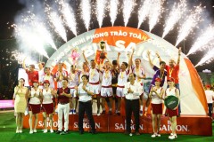 Giải bóng đá mini cúp Bia Sài Gòn 2017: Đậm đà tình bằng hữu