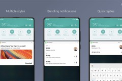 Hình ảnh về phiên bản MIUI 9 chính thức được Xiaomi hé lộ trong buổi ra mắt sản phẩm tại Ấn Độ