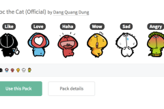 Tiện ích Reaction Packs for Facebook khiến tính năng Reaction thú vị hơn