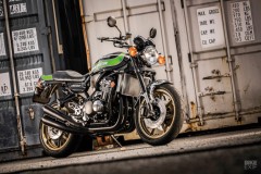 Kawasaki Z900RS "giật full" thành xe đua Kawasaki H1 cổ