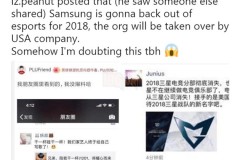 LMHT: Samsung sẽ bước chân ra khỏi Esport trong năm 2018?