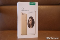 Đập hộp Oppo F5 vừa ra mắt