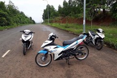 Ngắm vẻ đẹp kiêu xa của Exciter 150 độ xuống dàn chân nhỏ