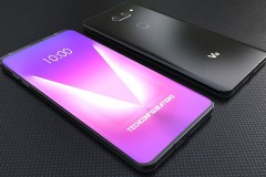 Concept LG V40: viền bezels mỏng, cảm biến 3D và chip Qualcomm Snapdragon 845