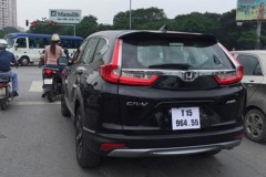 Bắt gặp Honda CR-V 7 chỗ sắp ra mắt chạy trên phố Hà Nội