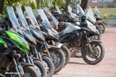 Soi chi tiết dàn xe mô tô của The Golden Triangle Adventure 2017