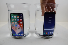 iPhone X ‘’gục ngã’’ trước Galaxy S8 sau một đêm ngâm nước lạnh