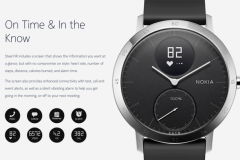 Nokia Steel HR với giá bán 180 đô la ở thị trường Mỹ