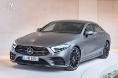 Rò rỉ hình ảnh chính thức của Mercedes-Benz CLS 2018