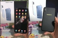 Rò rỉ hình ảnh OPPO R13 có ngoại hình giống iPhone X
