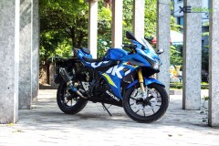 Sportbike Suzuki GSX-R150 độ với hàng loạt phụ tùng cao cấp tại Hà Nội